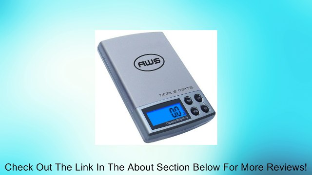 American Weigh Scale Scalemate SM-201 Digital Pocket Scale, Silver, 200 X 0.01 G Review