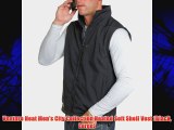 Venture Heat Men's City Collection Heated Soft Shell Vest (Black Large)