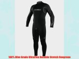 O'Neill Dive Wetsuits Sector 3mm Fluid Seam Weld Full Suit    (Black X-Large)