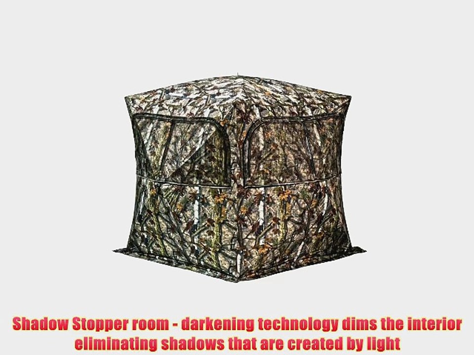 Barronett Blinds GR350BT Grounder 350 Ground Blind in Blood Trail Camo