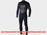 Xcel 4/3mm Revolt X2 Thermo Dry Celliant Wetsuit Black Large Tall