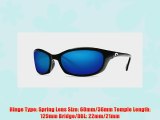 Costa Del Mar Harpoon Polarized Sunglasses Black Blue Mirror W580