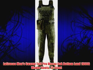 LaCrosse Men's Swamp Tuff Pro Mossy Oak Bottom Land 1000G Wader Boots 12-Stout