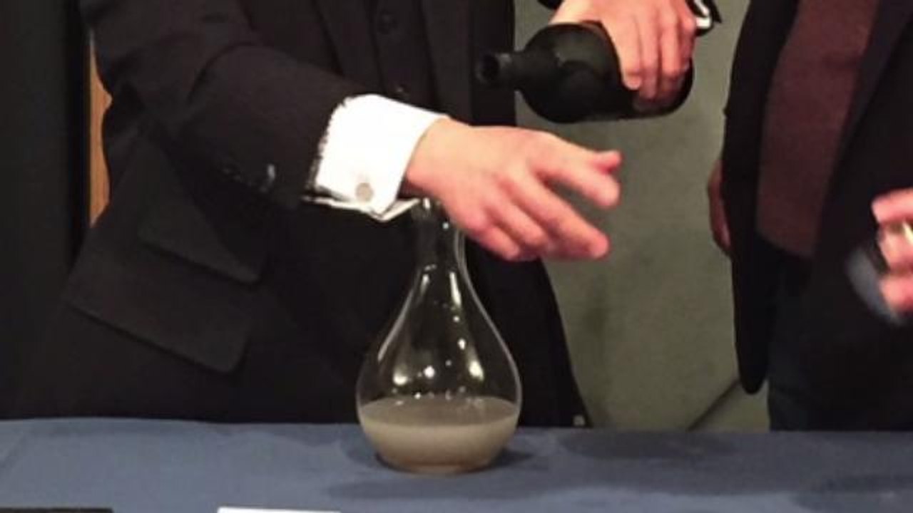 150-Year-Old Wine from Shipwreck Uncorked, Tast...