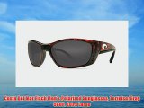 Costa Del Mar Fisch Men's Polarized Sunglasses Tortoise/Gray 580P Extra Large