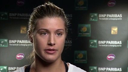 Indian Wells 2014 Sunday Interview Bouchard