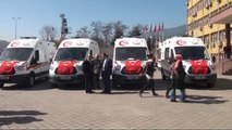 Karabük'te 8 Ambulans Hizmete Girdi