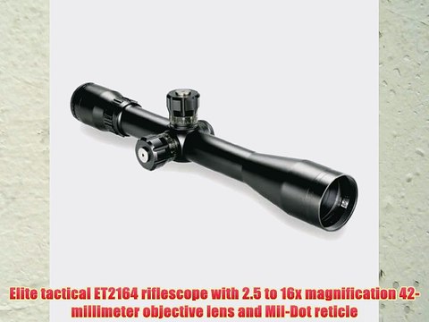 Bushnell Elite Tactical Mil-Dot SFP Reticle LRS Riflescope 2.5-16x42
