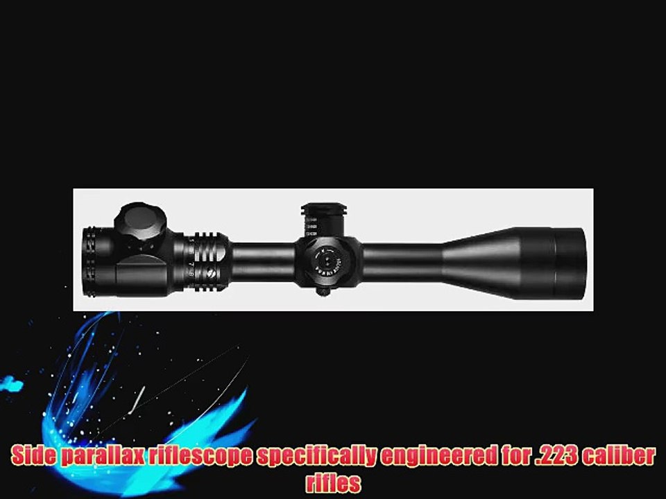 BARSKA Point Black Side Parallax Riflescope (Black Matte 6-24x40 IR)