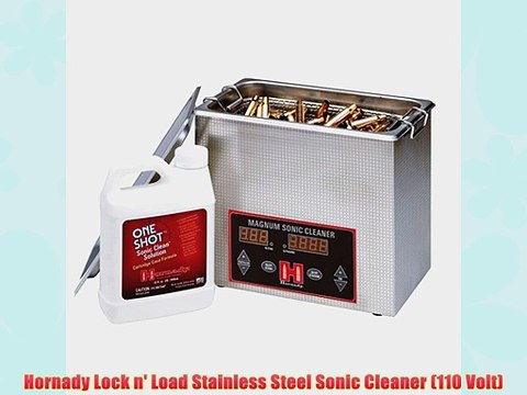 Hornady Lock n' Load Stainless Steel Sonic Cleaner (110 Volt)