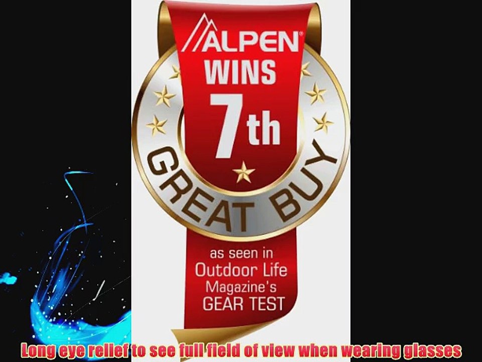 Alpen Wings Roof Prism Binocular (10x42)