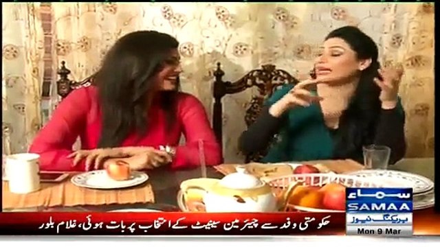 Samaa Kay Mehmaan (Humera Arshad Special Interview) – 9th March 2015