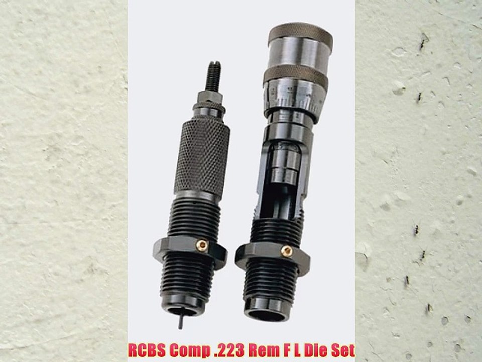 RCBS Comp .223 Rem F L Die Set