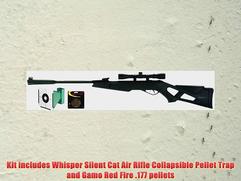 Gamo Silent Cat Air Rifle Kit .177 Caliber