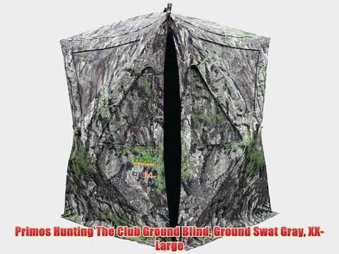 Primos Hunting The Club Ground Blind Ground Swat Gray XX-Large