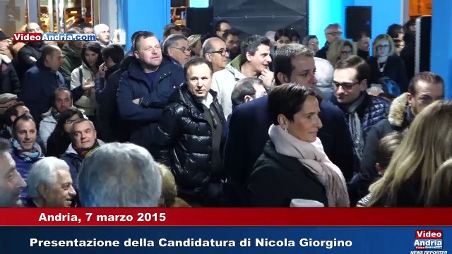 Giorgino inaugura il comitato elettorale: continuare opera di ammodernamento della città di Andria