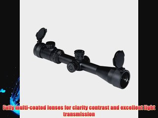 Weaver Kaspa 2.5-10X44 ILL Military Dot Tactical Scope Black