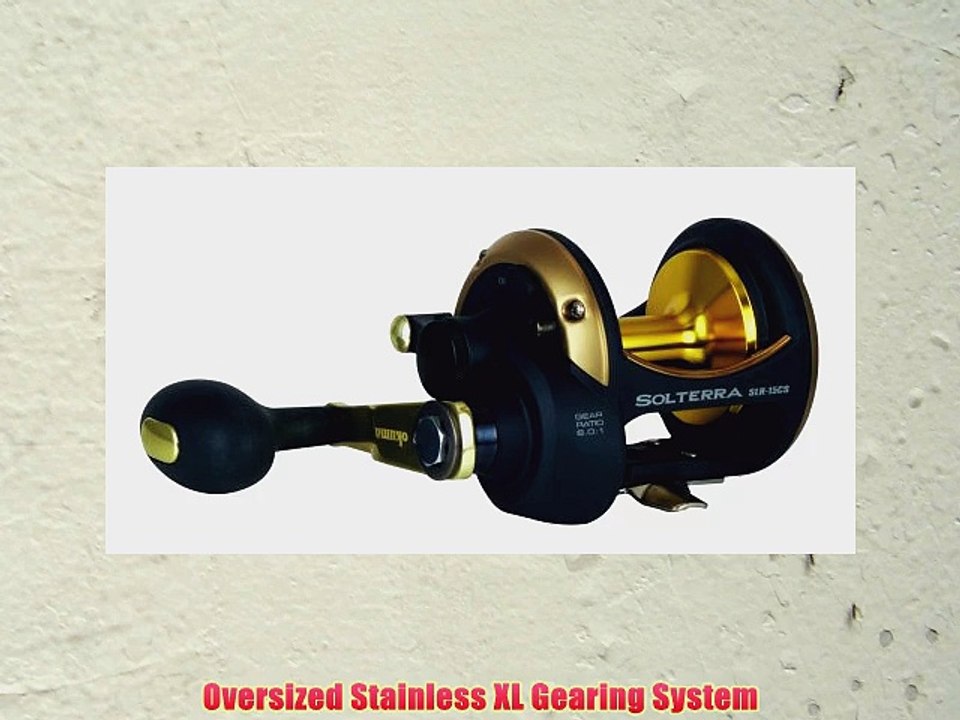 Okuma Solterra Graphite Lever Drag High-speed Open Top Frame Reel (25/280)