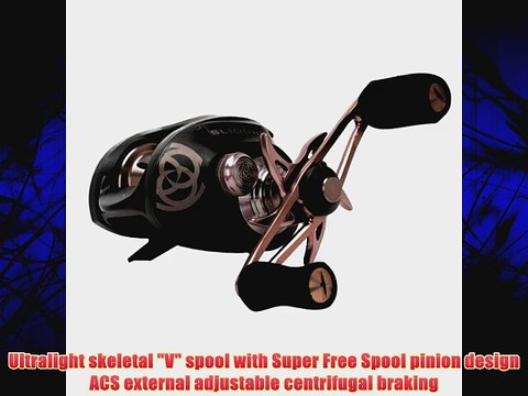 Quantum Fishing Smoke PT 9BB 7.0:1 Right Hand Baitcast Fishing Reel