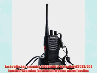 Retevis H-777 Walkie Talkie UHF 400-470MHz 5W 16CH Illumination Flashlight Single Band With