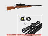 Hatsan 95 Air Rifle Combo Walnut Stock air rifle