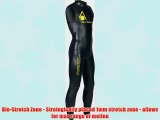 Aqua Sphere Powered Pursuit Universal Sleeveless Wet Suit Black/Yellow XX-Large