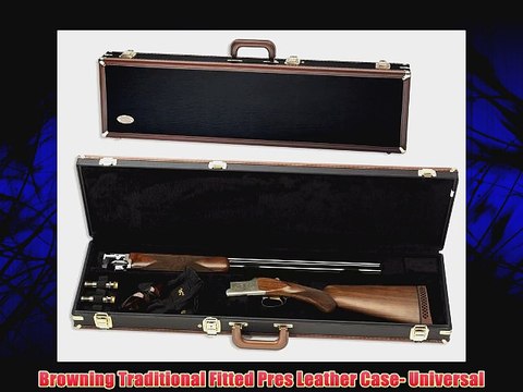 Browning Traditional Fitted Pres Leather Case- Universal