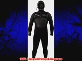 Hyperflex Wetsuits Men's 6.5.4-mm Hooded Amp-3 Front Zip Fullsuit (Black X-Large/Small)