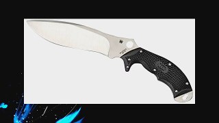 Spyderco Schemp Rock FRN Vg-10 Plain Edge Knife Black