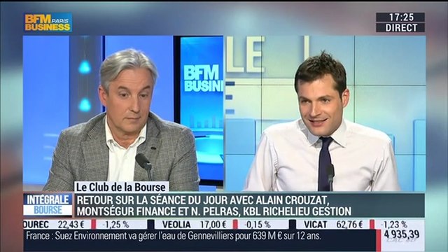 Le Club de la Bourse: Nathalie Pelras, Alain Crouzat et Vincent Gann - 09/03