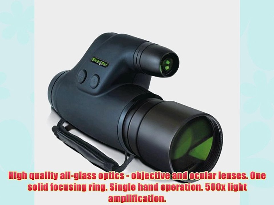 Night Owl Optics 5-Power NOXM50 Night Vision Monocular