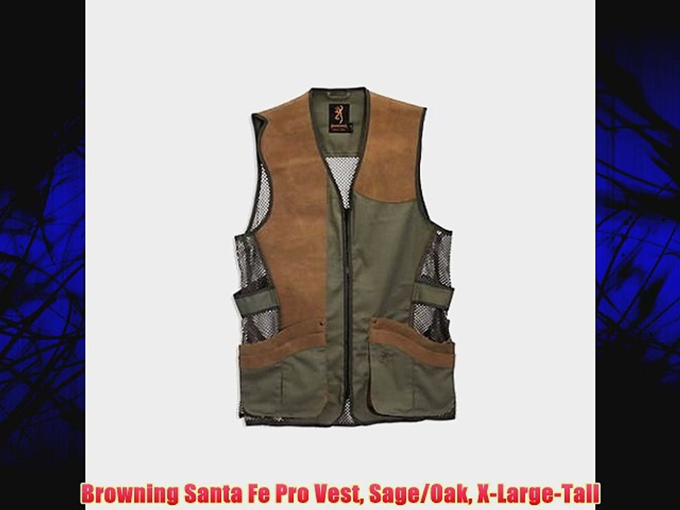 Browning Santa Fe Pro Vest Sage/Oak X-Large-Tall