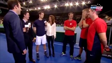 Muito amigo! Murray se empolga e entrega traição de tenista