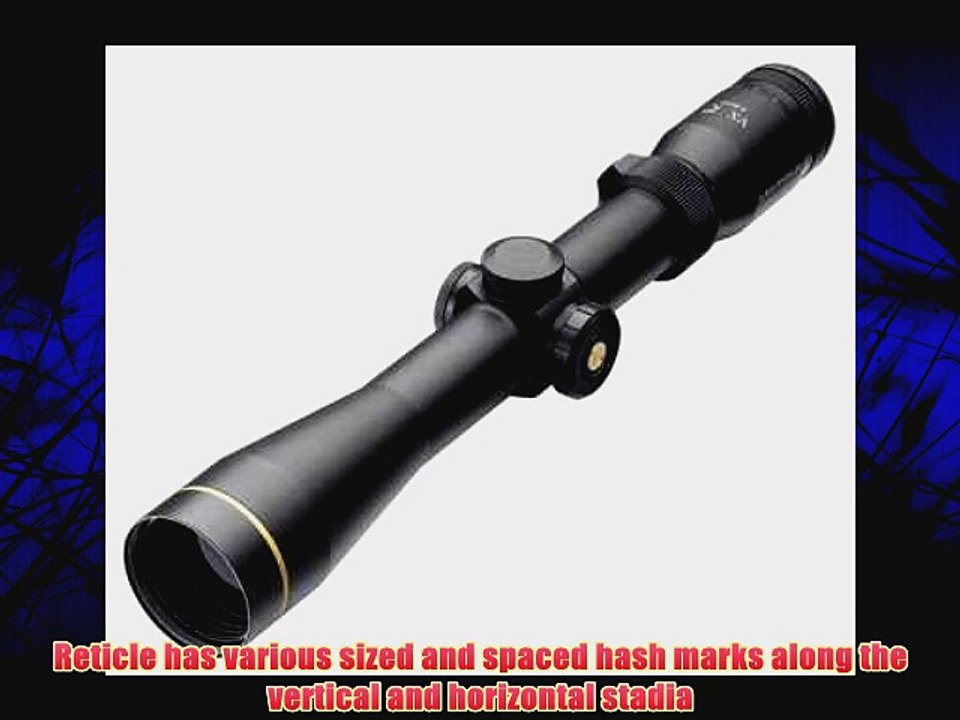 Leupold 113771 VX-R Patrol Scope FireDot Tactical Milling Reticle 3-9x40-Millimeter Matte Black