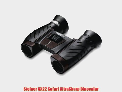 Steiner 2210 8x 22mm Safari UltraSharp Binocular Earth Tone Brown with Black