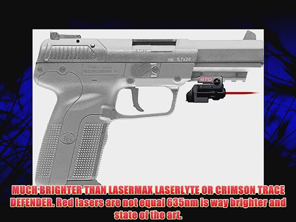 ArmaLaser GTO/FLX Red Laser Sight for FN Five-seveN GTO/FLX29