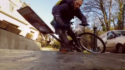 Here's Why Bikers In Belgium Are Purposefully Crashing Their Bikes