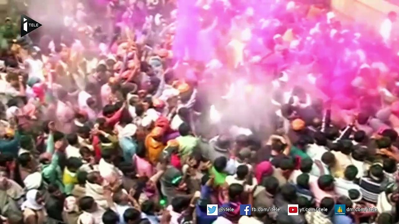 L'Inde en a vu de toutes les couleurs avec les festivités d'Holi