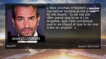 Jean Dujardin en couverture de GQ : 