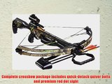 Barnett Jackal Crossbow Package (Quiver  3 - 20-Inch Arrows and Premium Red Dot Sight)