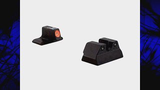 H and K Trijicon P2000 HD Front Outline Night Sight Set Orange