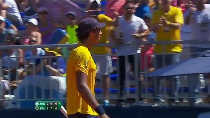 Copa Davis: el partido más largo duró casi 7 horas y estableció nuevo récord (VIDEOS)