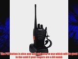 Retevis H-777 Walkie Talkie UHF 400-470MHz 5W 16CH Flashlight Single Band With Original Earpiece