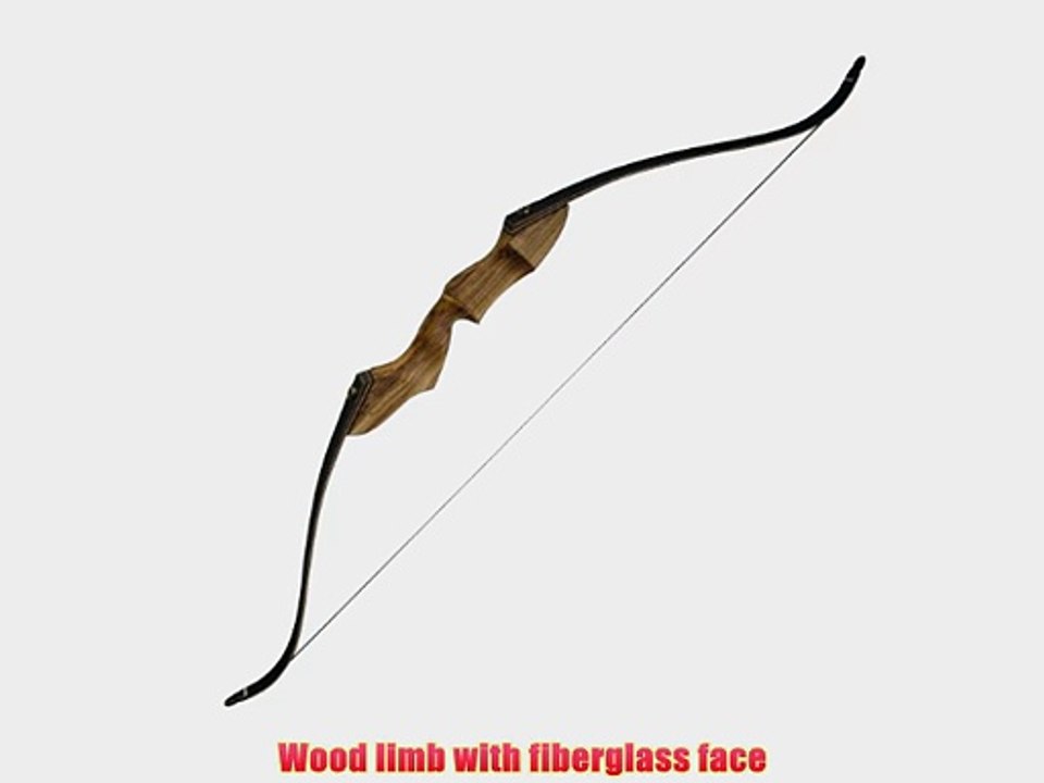 SAS Courage 35 Lbs 60 Takedown Recurve Archery Bow - Right Hand