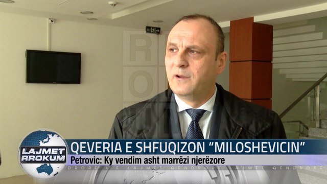 QEVERIA E SHFUQIZON “SLOBODAN MILOSEVIC”