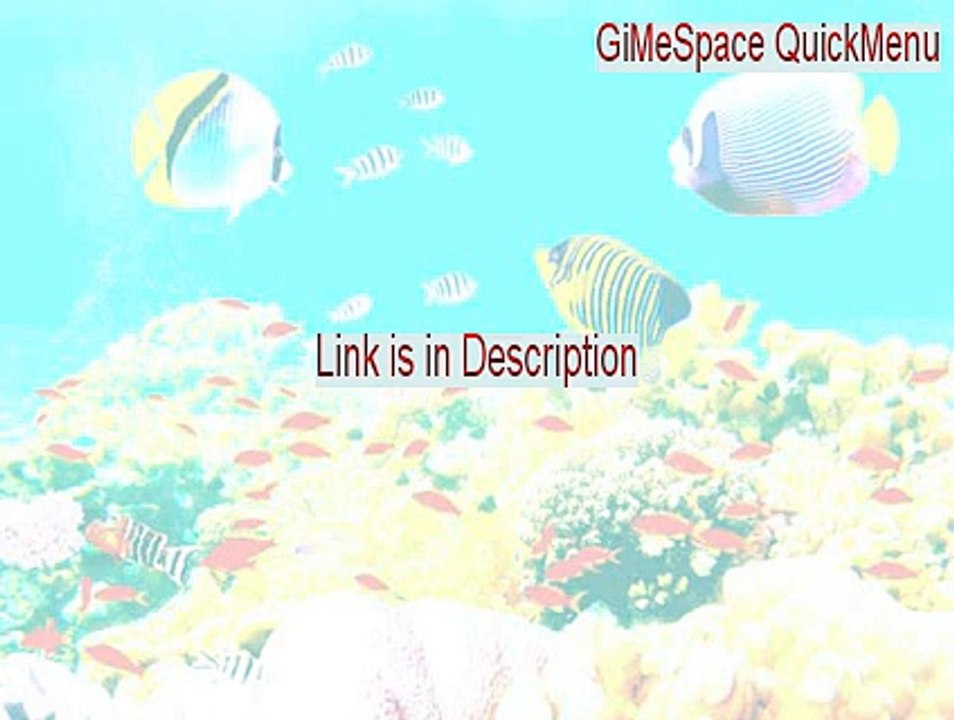 GiMeSpace QuickMenu Serial [Instant Download 2015]