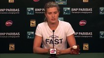 BNP Paribas Open  Eugenie Bouchard Fourth Round Press Conference