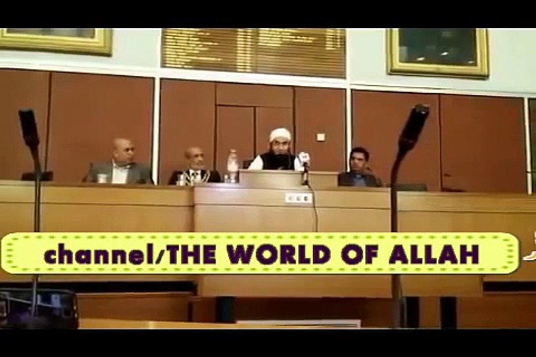 Maulana Tariq Jameel Recent Bayan in Manchester