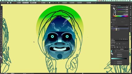 Speed Drawing_ 2014 Movie Characters Poster