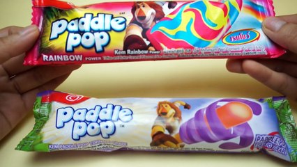 Paddle Pop Ice Cream with a surprise at the heart of it. 